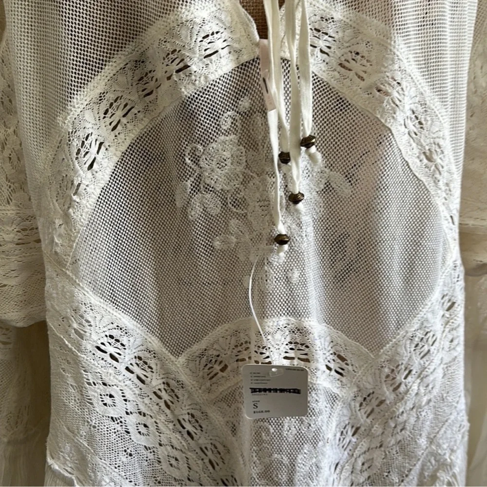 NWT Free People | Layered In Lace Swing Dress | Small
